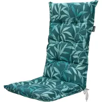 Madison tuinstoelkussen Fergus sea blue - 50% Katoen / 45% Polyester / 5% Diverse - Tuinkussens hoge rug dik - |
