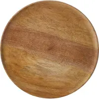 Mica Decorations Bord Duko Bruin D 40 H 2 Cm