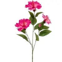 Emerald Kunstbloem Hibiscus Paars 82 Cm
