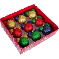 Disney Kerstbal Mickey En Vrienden Multi D 6 Cm 9 Stuks