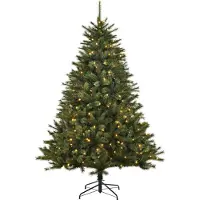Black Box Kunstkerstboom Jade Met 180 Lampjes Warm Wit D 114 H 155 Cm