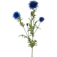 Emerald Centaurea spray blue 100 cm kunstplant