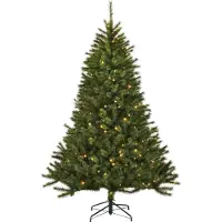 Black Box Kunstkerstboom Jade Slim Met 80 Lampjes Warm Wit D 76 H 120 Cm