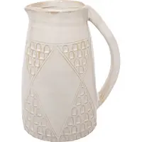 House of Nature Kruik Kuygen Beige 12 X 16 X 18 Cm