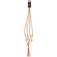 Mica Decorations Plantenhanger Macramé Knot Perzik D 15 H 140 Cm