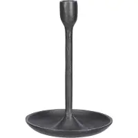 Mica Decorations Kandelaar Pacific Zwart D 15 H 23 Cm