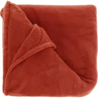 Unique living Plaid Claudi Rood 130 X 160 Cm