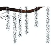Lumineo Kerstverlichting | Cascadeverlichting | 6 takken |
