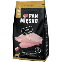 PAN MIĘSKO Pute mit Fasan S – Droogvoer voor honden – 9 kg