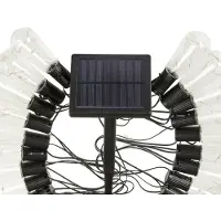 SMART GARDEN LED lichtketting op zonne-energie DecoBulb, 40 lampjes, transparant, IP44 DecoBulb, helder / transparant, Kunststof