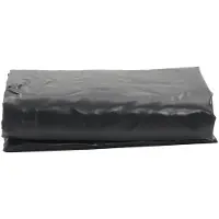 vidaXL Dekzeil 650 g/m² 1x2,5 m zwart