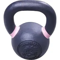 Lifemaxx Crossmaxx Kettlebell - Gietijzer met Poedercoating - 8 kg