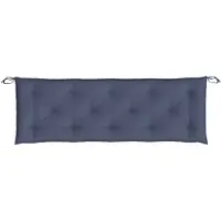 vidaXL Tuinbankkussen 150x50x7 cm oxford stof marineblauw