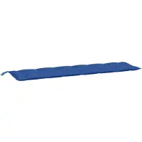 vidaXL Tuinbankkussen 200x50x7 cm oxford stof koningsblauw