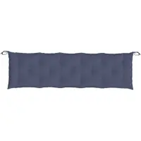 vidaXL Tuinbankkussen 180x50x7 cm oxford stof marineblauw