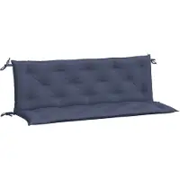 vidaXL Tuinbankkussens 2 st 150x50x7 cm oxford stof marineblauw