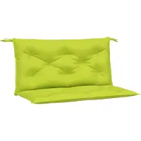 vidaXL Tuinbankkussens 2 st 100x50x7 cm oxford stof heldergroen