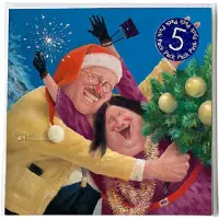 Art Revisited Kerstkaart Marius van Dokkum - Kerstpret 5 pak