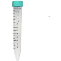 Nest - Centrifuge buizen - bulk - Polypropylene - 15 ml - Met schroefdop - 50 stuks / Maatbeker, maatcilinder, reageerbuis, maatkolf, opslag, opbergen, voorraad pot, voorraad fles