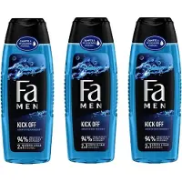 Fa Douchegel Men - Kick Off - Voordeelverpakking 3 x 250 ml