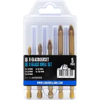 Labor Quickbit tegel/glasborenset 5-delig