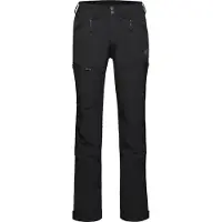 Mammut - Zinal Guide Softshell Hybrid Pants - Trekkingbroek 46 - Regular, zwart