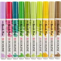 Talens Ecoline Brushpen Talens Ecoline set à 10 stuks botanisch