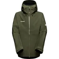 Mammut Crater IV Hardshell Hooded Jacket Heren (Maat - L, Kleur - Dark Marsh)