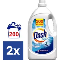 Dash Alpenfris Vloeibaar Wasmiddel - 2 x 5 l (200 wasbeurten)