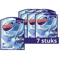 Glorix - WC blokjes - Ocean - 7 Stuks - Voordeelverpakking