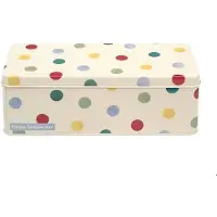 Emma Bridgewater - Bewaarblik Polka Dots - Stippen - Blik - Rechthoek - 24,5 x 10,5 x 8 cm