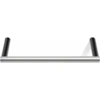 DECOR WALTHER Handdoekstang Mikado TEC HTE20 Enkel Mat RVS Mat Zwart 20 cm