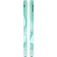 Faction - Ski's - Dancer 3 Turquoise 2025 voor Unisex van Hout - Maat 164 cm - Blauw