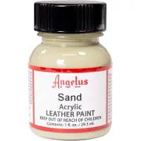 Angelus Leather Acrylic Paint - textielverf voor leren stoffen - acrylbasis - Sand - 29,5ml