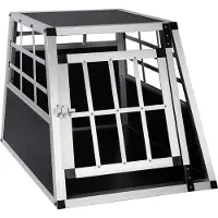 OEM Hondenbank, robuust, 69x54x50 cm, zwart, voor in de auto