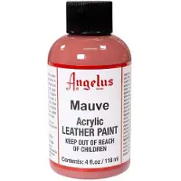 Angelus Leather Acrylic Paint - textielverf voor leren stoffen - acrylbasis - Mauve - 118ml