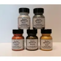 Angelus Leerverf set 5x Metallic kleuren 29,5ml