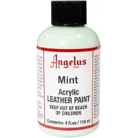 Angelus Leather Acrylic Paint - textielverf voor leren stoffen - acrylbasis - Mint - 118ml
