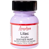Angelus Leather Acrylic Paint - textielverf voor leren stoffen - acrylbasis - Lilac - 29,5ml