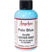 Angelus Leather Acrylic Paint - textielverf voor leren stoffen - acrylbasis - Pale Blue - 118ml