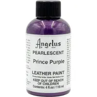 Angelus Leather Acrylic Paint - textielverf voor leren stoffen - acrylbasis - 118ml - Parelmoer Paars