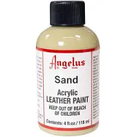 Angelus Leather Acrylic Paint - textielverf voor leren stoffen - acrylbasis - Sand - 118ml