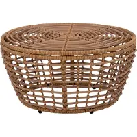 Intratuin Loungetafel Chicago Naturel D 68 H 32 Cm