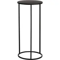 Everydays by Intratuin Bijzettafel Quinty Zwart D 27 H 60 Cm