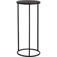Everydays by Intratuin Bijzettafel Quinty Zwart D 22 H 50 Cm