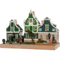 Intratuin Kersthuisje Hollands 26 X 11 X 17,5 Cm