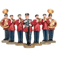 Intratuin De Brink Kerstdorpminiatuur Blaasorkest H 7,5 Cm 7-delig