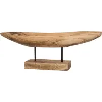 Intratuin Decoratie Schaal Naturel 58,5 X 16 X 9,5 Cm