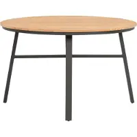 Intratuin Eettafel Flore Antraciet D 120 H 74 Cm