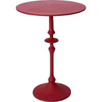Intratuin Bijzettafel Vela Rood D 37 H 49 Cm
